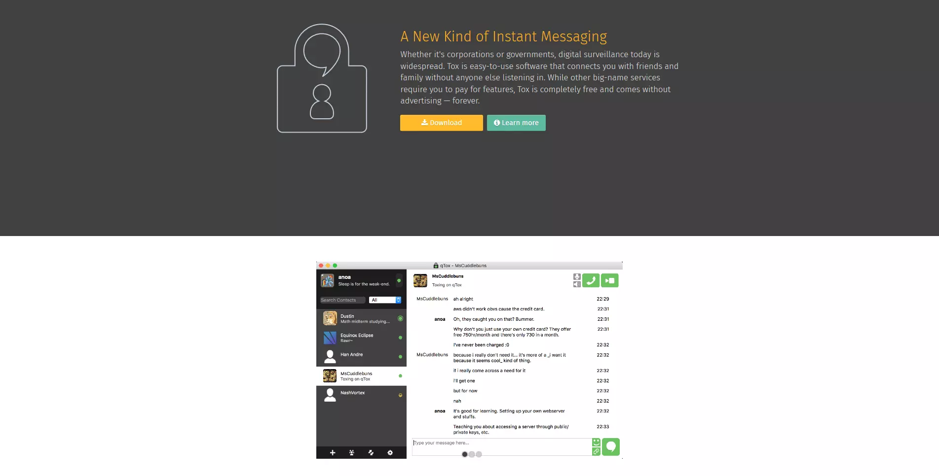 Immagine: Sito di Tox