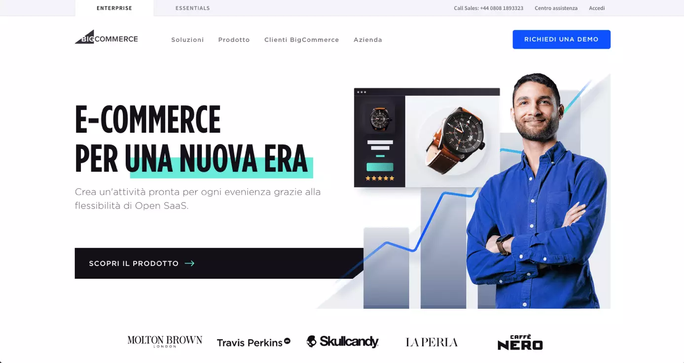 Immagine: BigCommerce, un’alternativa a Shopify