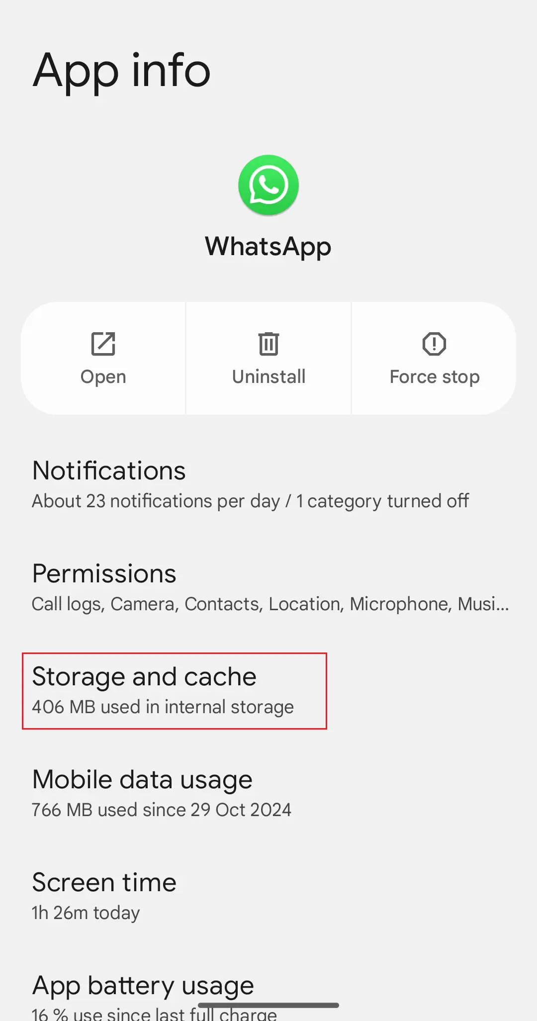 Immagine: WhatsApp: informazioni dell’app