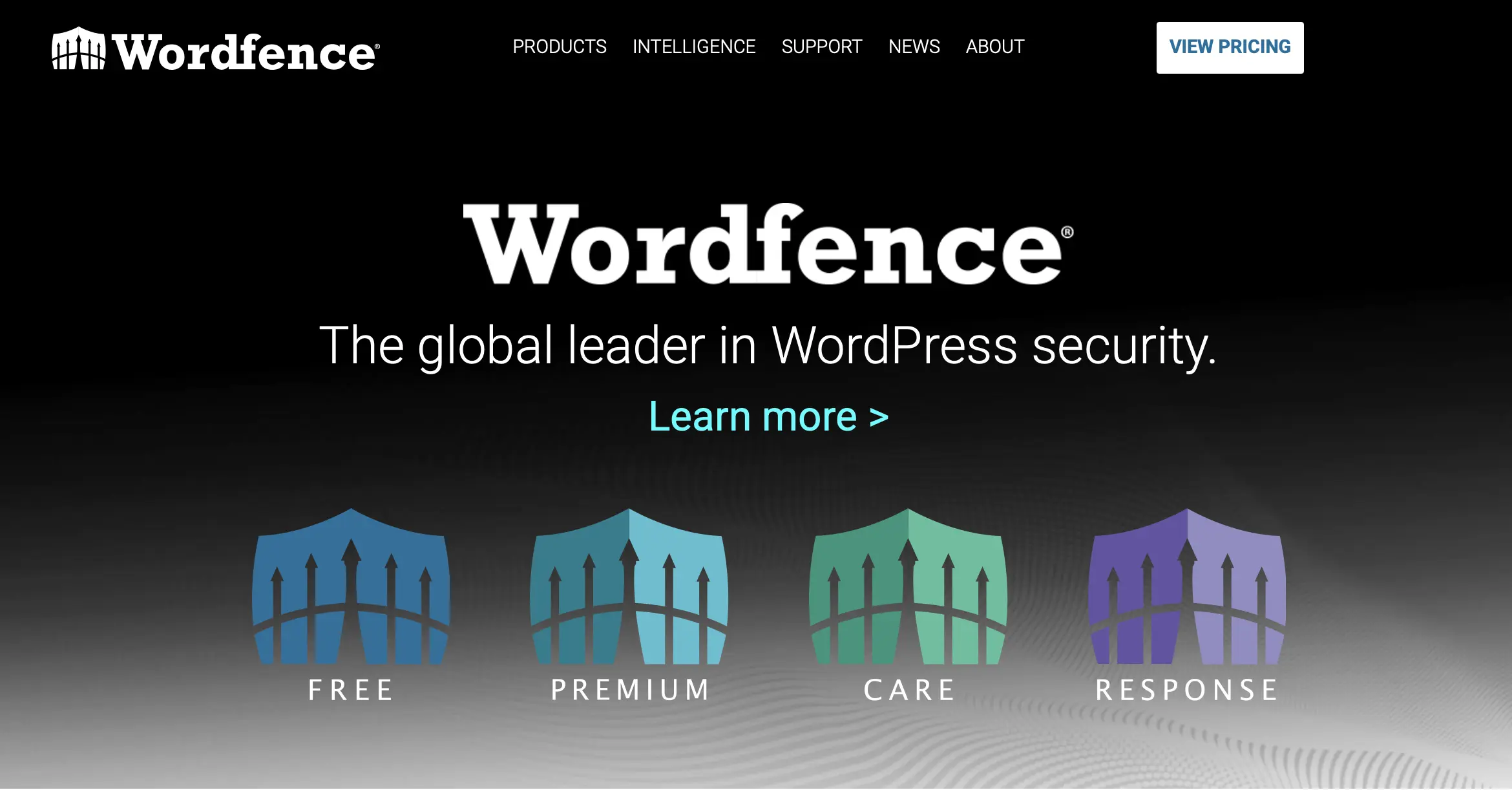 Immagine: Screenshot del sito del plugin per WordPress Wordfence