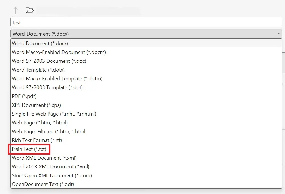 Screenshot per salvare il documento su Word Immagine: Screenshot per salvare il documento su Word