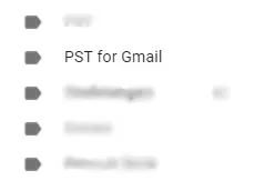 L’archivio PST viene sincronizzato contemporaneamente in Gmail