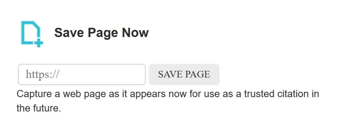 Immagine: Salva sito web