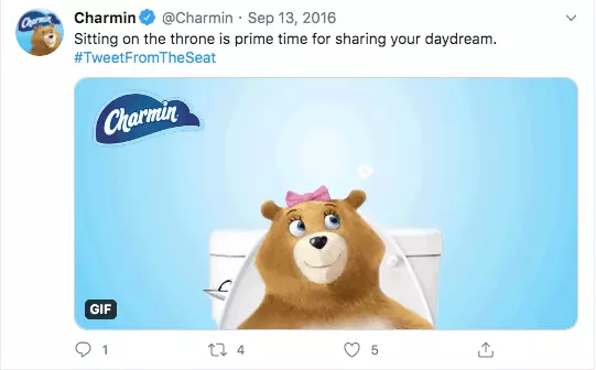 Immagine: Hashtag marketing #TweetFromTheSeat