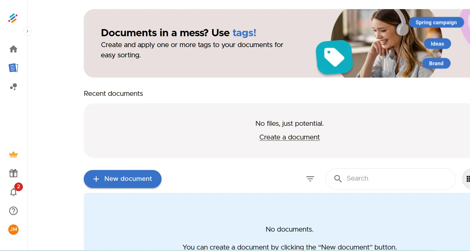 Screenshot dell’interfaccia utente di Neuroflash Immagine: Screenshot dell’interfaccia utente di Neuroflash