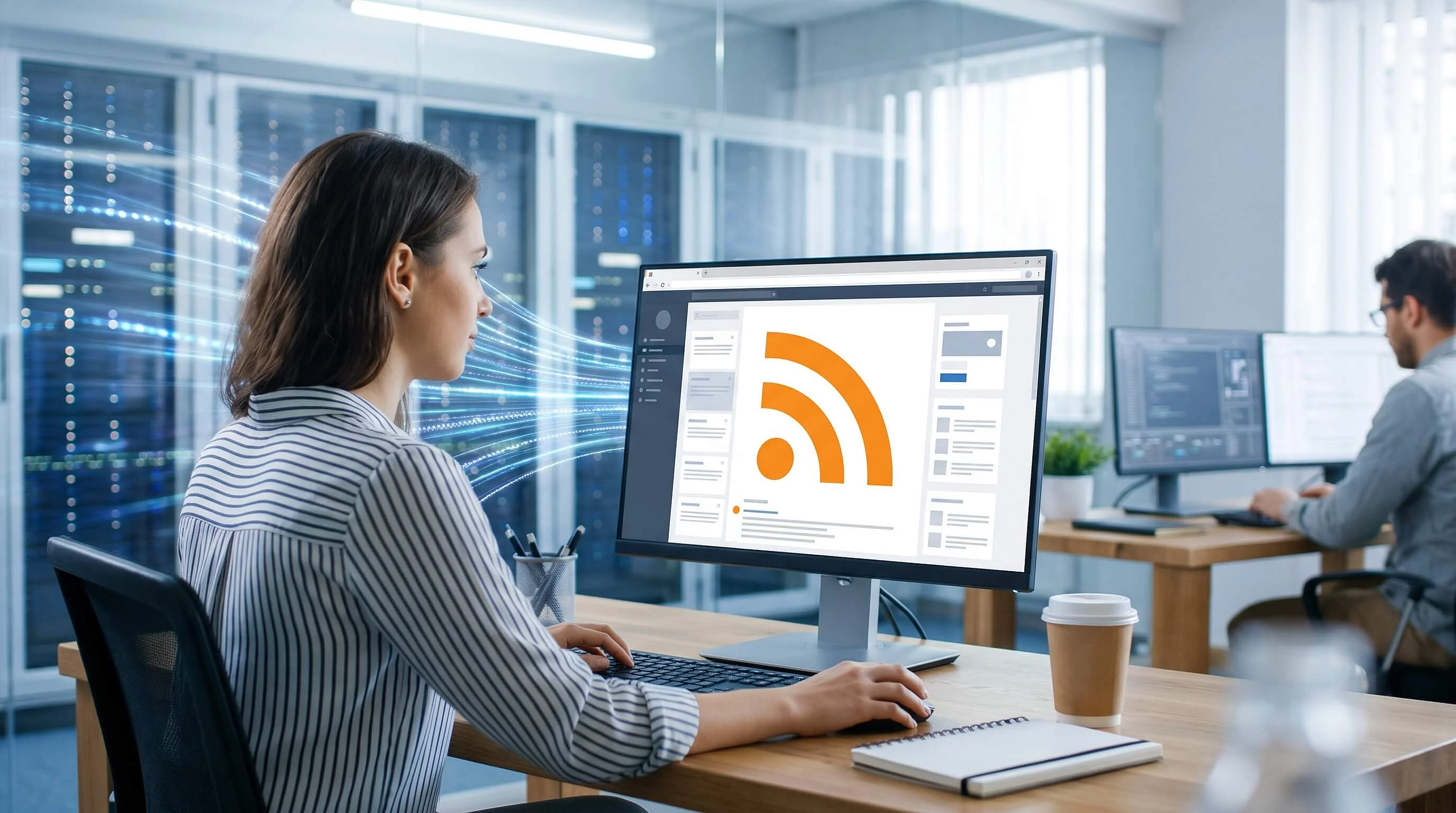 Come integrare i feed RSS sul vostro sito web Immagine: Come integrare i feed RSS sul vostro sito web