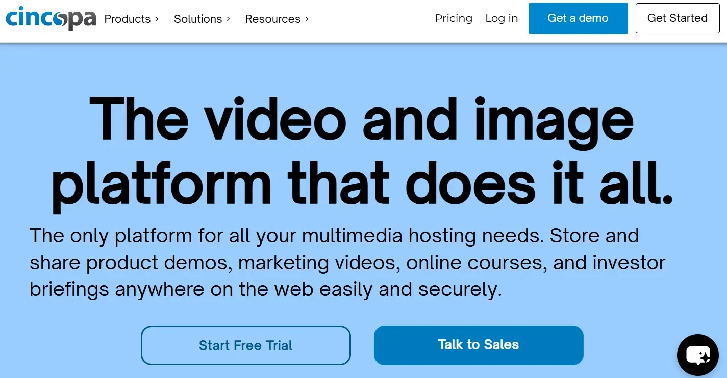 Immagine: Sito web di Cincopa