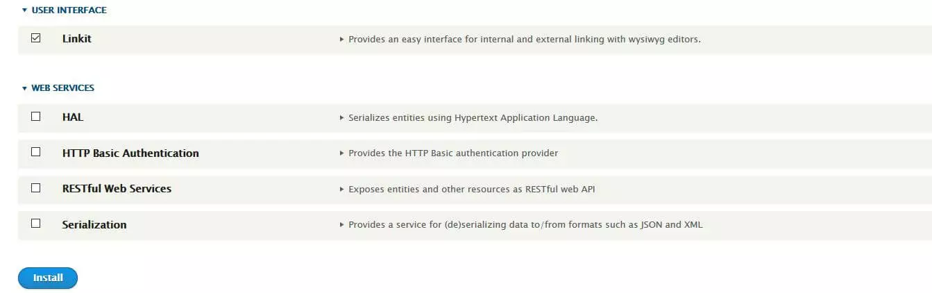 Menu Drupal “Espandi“