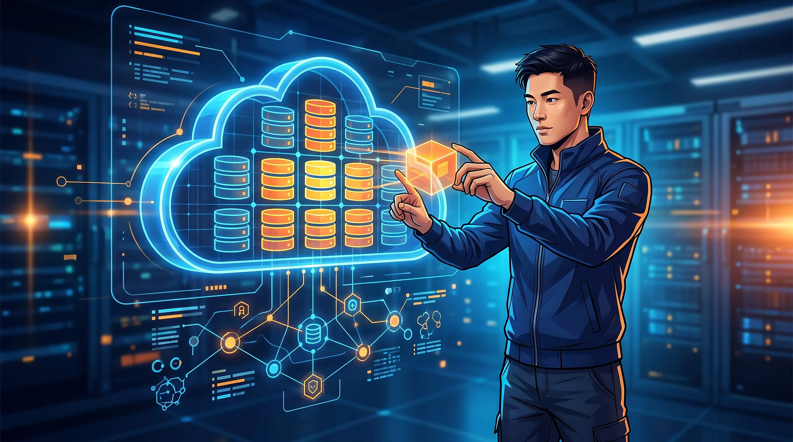 Immagine: DBaaS (Database as a Service): i database sul cloud