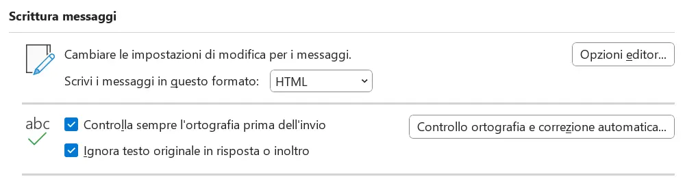 Controllo ortografico automatico prima dell’invio di un’e-mail con Outlook Immagine: Controllo ortografico automatico prima dell’invio di un’e-mail con Outlook