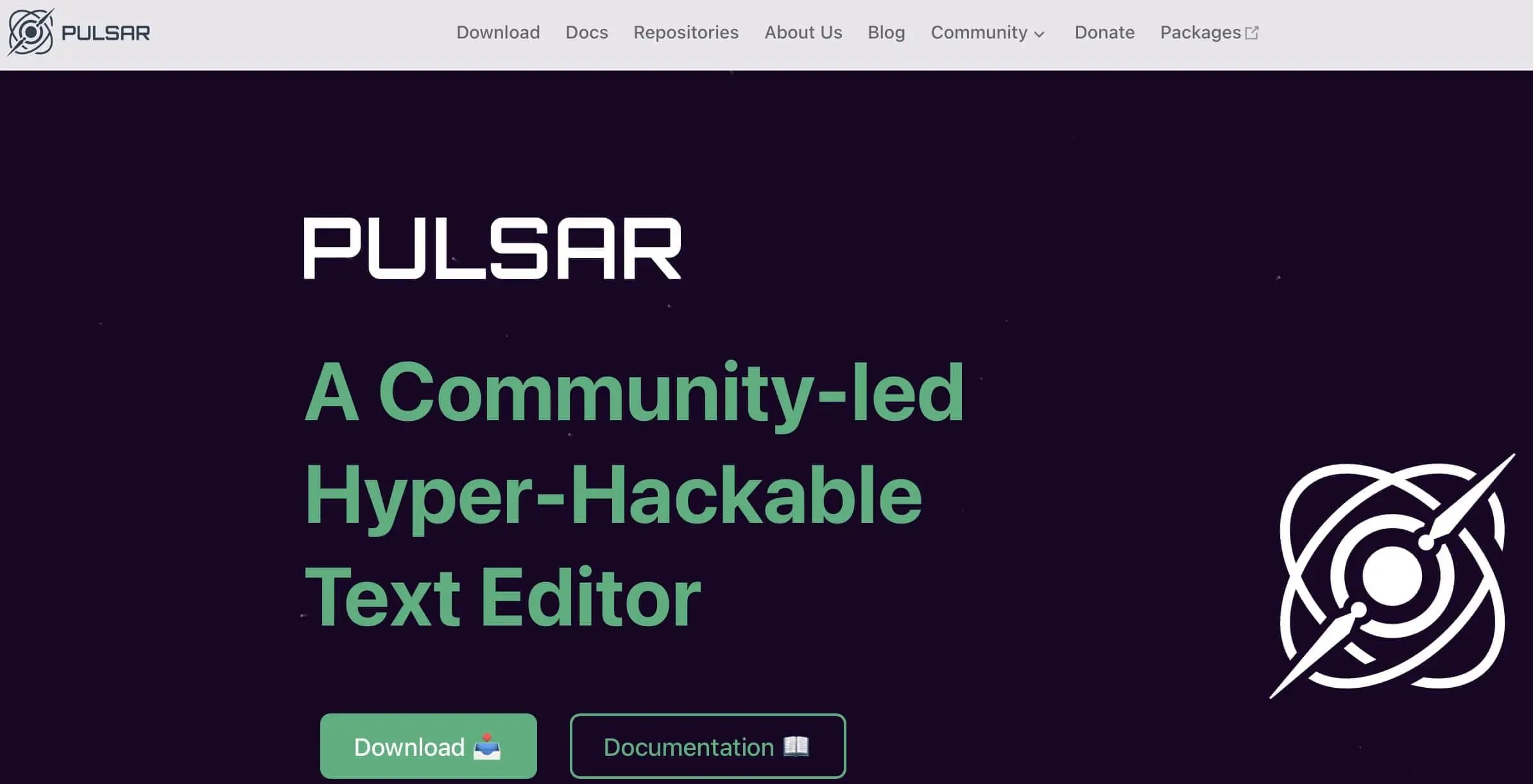 Screenshot del sito web Pulsar Immagine: Screenshot del sito web Pulsar