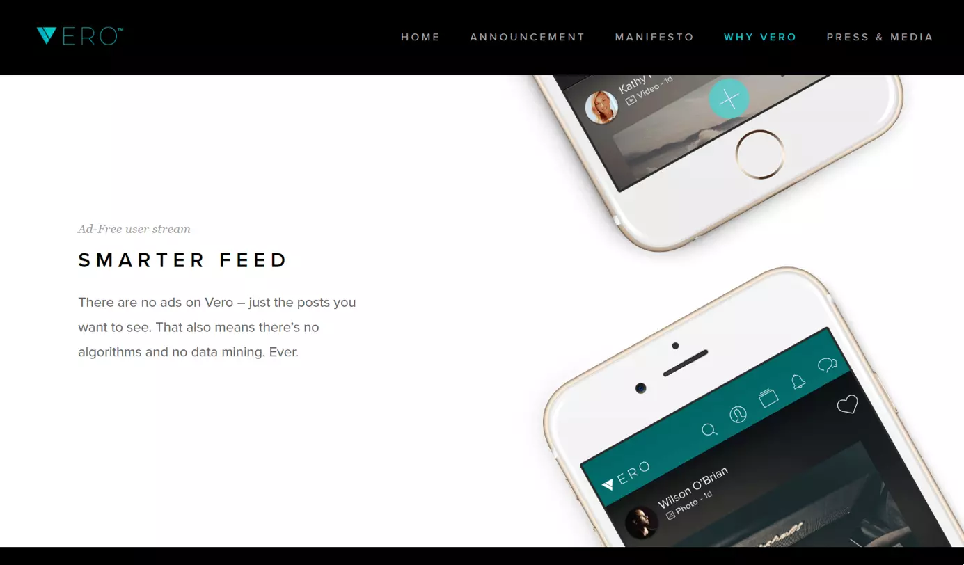 Sito web di Vero