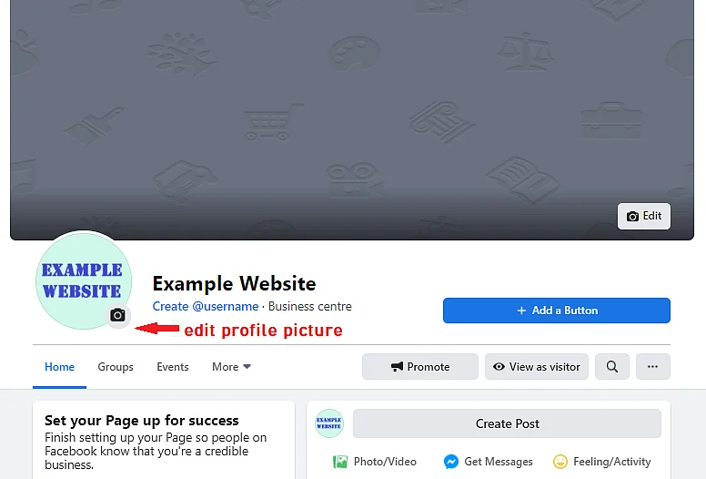 Immagine: Modificare l’immagine del profilo di Facebook nel browser