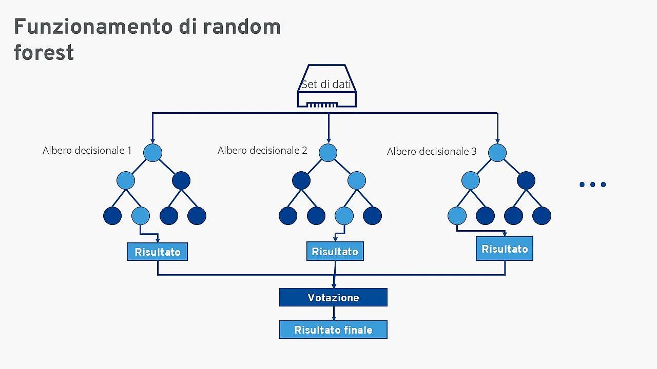 Funzionamento di random forest Immagine: Funzionamento di random forest