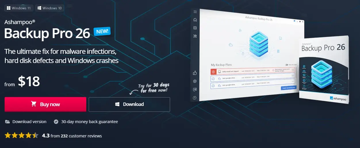Immagine: Servizi cloud compatibili con Ashampoo Backup Pro 26