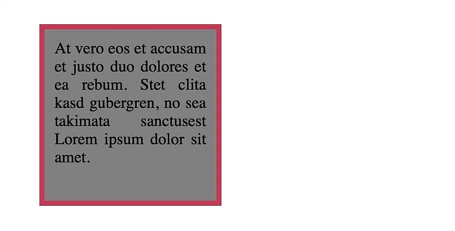 Un content box con padding, border e margin Immagine: Un content box con padding, border e margin