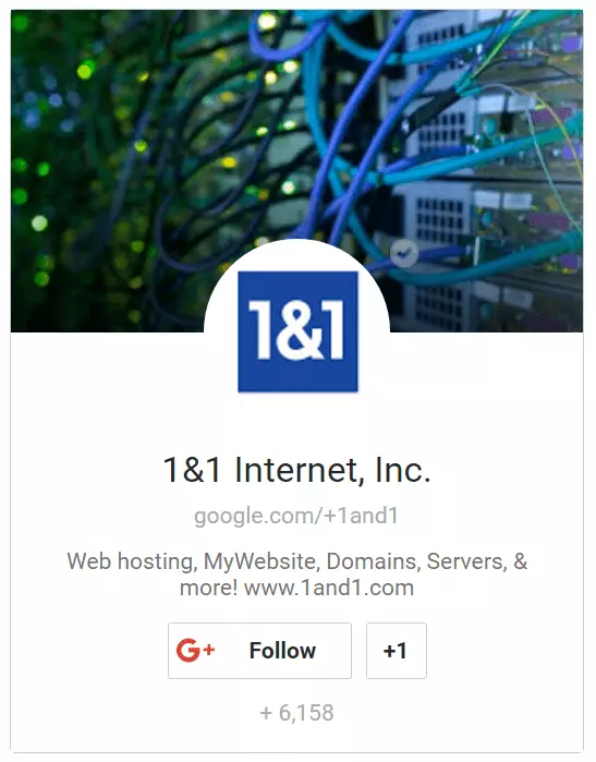 Il badge di Google+