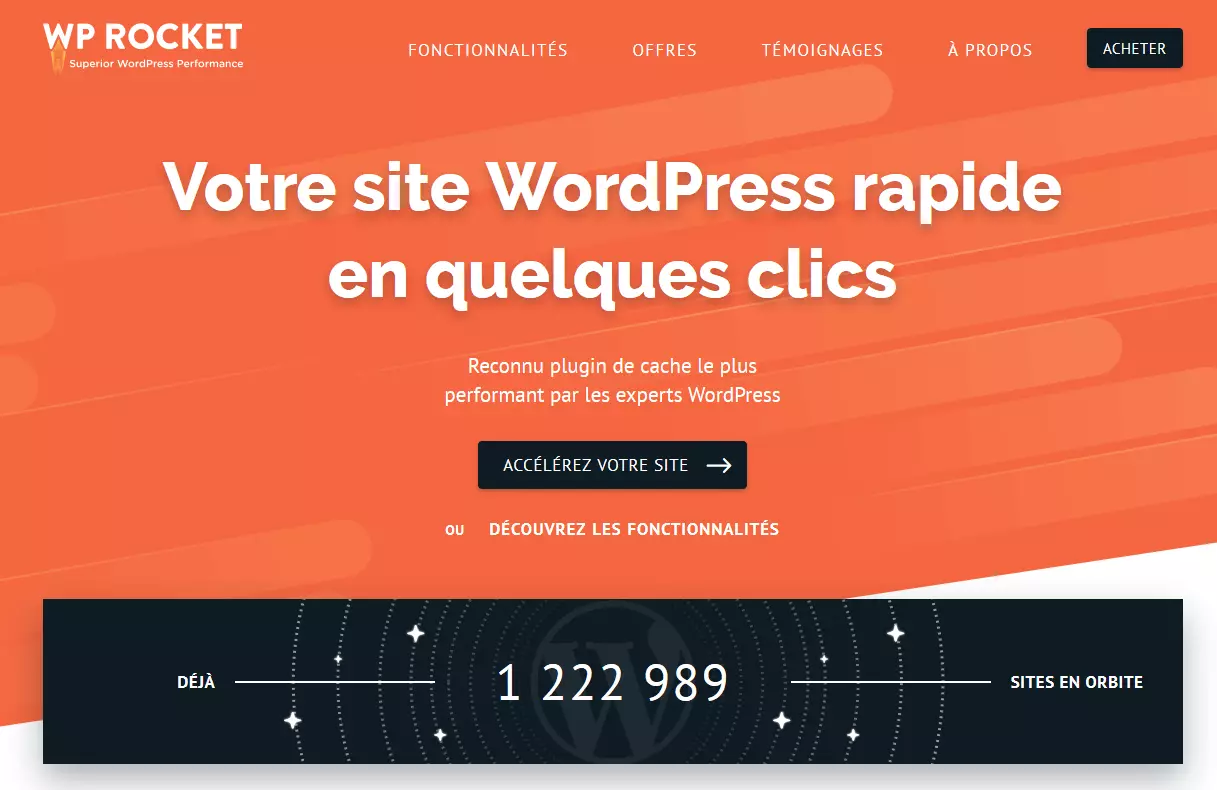 WP Rocket è un plug-in di caching premium di WordPress