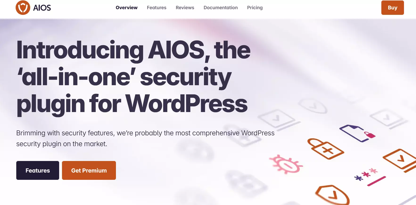 Sito del plugin “All In One Security” Immagine: Sito del plugin “All In One Security”