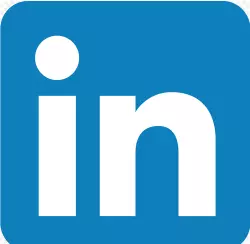 Screenshot della favicon di LinkedIn