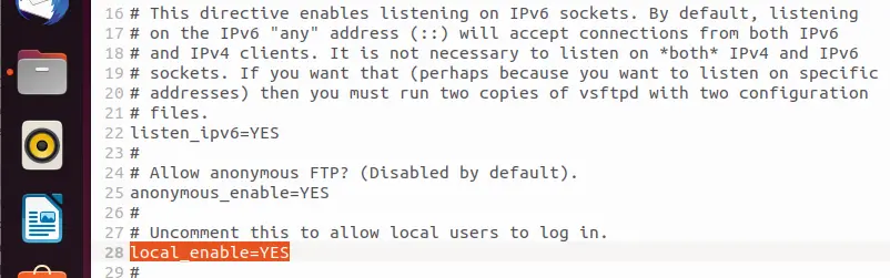 Server FTP su Ubuntu: configurazione die permessi degli utenti locali Immagine: Server FTP su Ubuntu: configurazione die permessi degli utenti locali