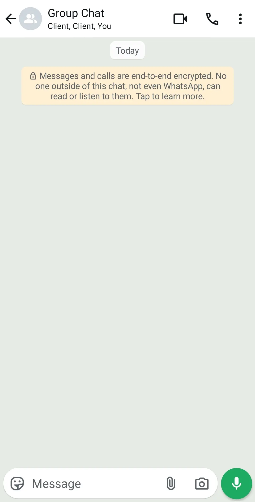 WhatsApp: chat di gruppo aperta Immagine: WhatsApp: chat di gruppo aperta