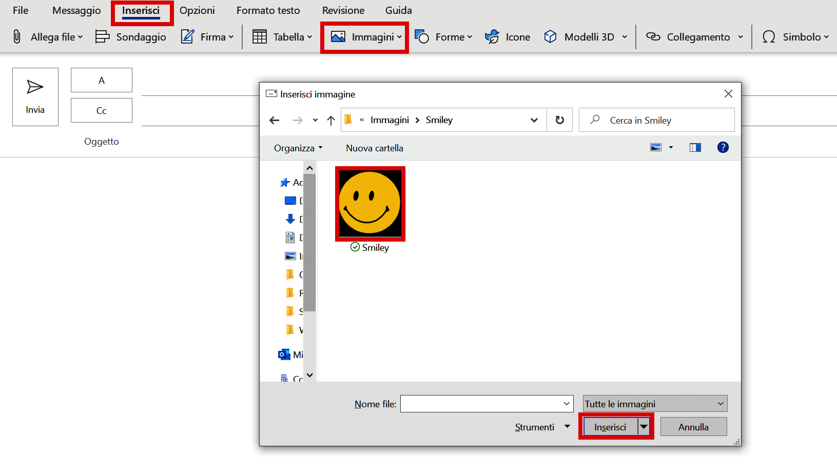 Smiley su Outlook: come utilizzare gli smiley su Microsoft Outlook - IONOS
