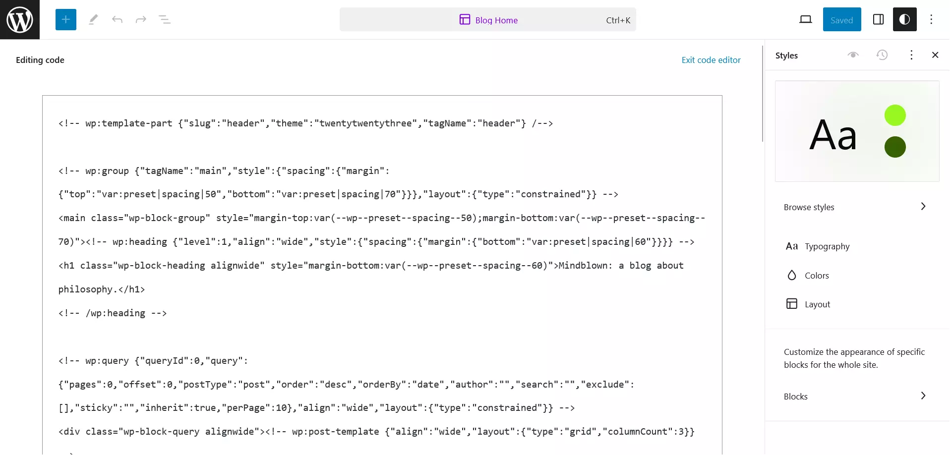Editor per il codice sorgente di un tema WordPress Editor per il codice sorgente di un tema WordPress