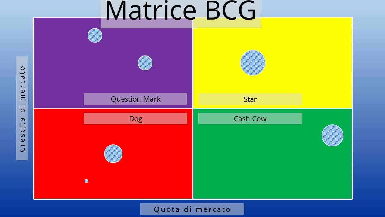Rappresentazione esemplificativa di una matrice BCG