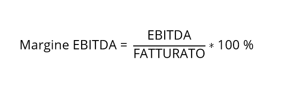 Formula per il calcolo del margine EBITDA